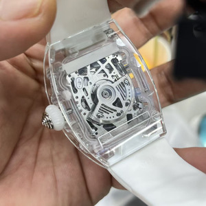 High-quality, best-selling, elegant, waterproof and transparent <b>watch</b> <b>case</b>, diamond-encrusted dial automatic mechanical <b>watch</b> - Product Image 3