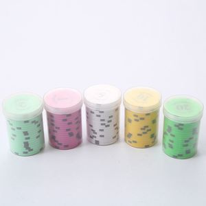 Nouvelles jetons de poker personnalisés en plastique avec impression laser, gravure UV et impression UV, en boîte, pour jeu de table Texas Hold'em - Product Image 4