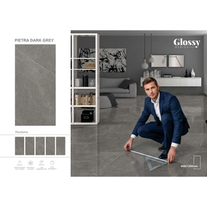 Modern Polished Glazed Porcelain <b>Tiles</b> 600x1200mm Luxury Floor Wall <b>Tiles</b> For Bathroom Kitchen Living Room - Product Image 6