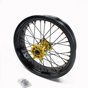 Jantes GLM de haute qualité pour <span class=keywords><strong>moto</strong></span> tout-terrain, ensembles de roues Supermoto de 17 pouces pour TM EN/SMR 2006-2025 - Product Image 2