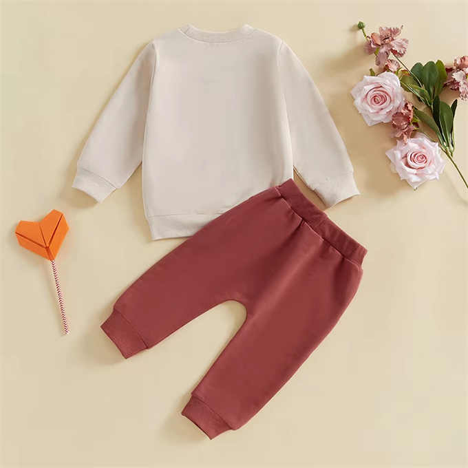 Kids Baby Boys Autumn Clothes Sets Hooded Sweatshirt In Grey Color Full In Jersey Stuff Zipper MTPX9723 main image 1