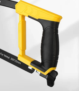New Arrival High Carbon Steel Hacksaw Frame Rubber Coating Flat Hacksaw Tree <b>Saw</b> Frame Hand Cutting Wood - Product Image 5
