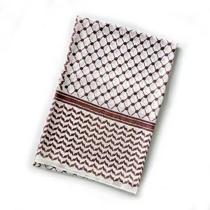 Chaud nouveau imprimé 70*180cm en mousseline de soie Bandana instantané Hijab grande taille écharpe arabe pour le moyen-orient palestinien Arafat inspiré - Product Image 5