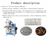 Machine d'impression par transfert 3D en silicone pour t-shirts, machine d'impression pour chaussettes, technologie d'impression par transfert, imprimante HTV