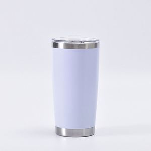 <b>Copper</b> Tumbler 20Oz Metal Insulated Double Wall Vacuum <b>Powder</b> Coated Matte Sweat Free BPA Free Tumbler ASM25 - Product Image 1