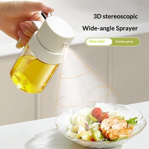 Botella pulverizadora de aceite de vidrio para freidora de aire y barbacoa, con sistema antifugas - Product Image 1