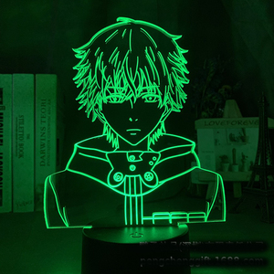 All'ingrosso Custom <span class=keywords><strong>Tokyo</strong></span> <span class=keywords><strong>Ghoul</strong></span> fai da te 3D torcia a LED acrilico Anime luce notturna - Product Image 1
