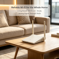 Router Inalámbrico de Doble Banda AC1200 de 300Mbps con OpenWrt Preinstalado, R1C 2.4G WiFi, Puerto RJ45, MT7628N, Gateway Inteligente para Desarrolladores de VPN