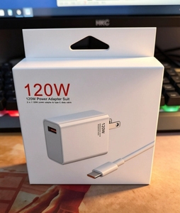 Newest Real 120W Charger Set Ultra-Fast Power Supply <b>Adapter</b> (US/EU) QC3.0/PD Certified 6A Charging for xiaomi Phones & pad - Product Image 5