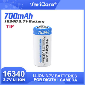 סוללה 16340 פריקה גבוהה 3.7v <span class=keywords><strong>700mah</strong></span> סוללת ליונים גליליים 2.1a דליות VC-1670 - Product Image 2