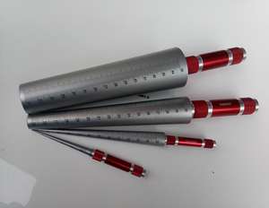 शंक्वाकार मूंछ गेज शंकु शंकु सिलेंडर गेज मापने के लिए छेद आकार व्यास - Product Image 6