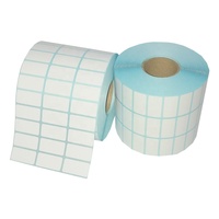 Rollo de etiquetas adhesivas térmicas a precio de fábrica, papel térmico de tamaño personalizado para Pegatinas para niños, adhesivo de papel en blanco