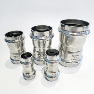 Thép không gỉ phù hợp các nhà sản xuất tùy chỉnh Ống nối khớp nối cho đường ống nước - Product Image 1