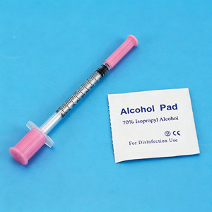 <span class=keywords><strong>Jeringa</strong></span> <span class=keywords><strong>de</strong></span> <span class=keywords><strong>Insulina</strong></span> Desechable Rosa con Capacidad <span class=keywords><strong>de</strong></span> 0.5ml y 1ml, Aguja <span class=keywords><strong>de</strong></span> 30G y Longitud <span class=keywords><strong>de</strong></span> 8mm - Product Image 4