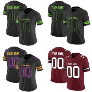 定制美式橄榄球球衣刺绣涤纶高品质杰克逊维尔辛辛那提缝制服装新设计橄榄球制服 - Product Image 1