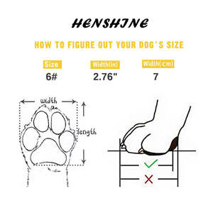 Protecteurs de pattes de <span class=keywords><strong>chien</strong></span> de haute qualité semelle souple bottes de <span class=keywords><strong>chien</strong></span> antidérapantes résistantes à l'eau avec sangle magique réfléchissante idéale <span class=keywords><strong>pour</strong></span> <span class=keywords><strong>chien</strong></span> - Product Image 5