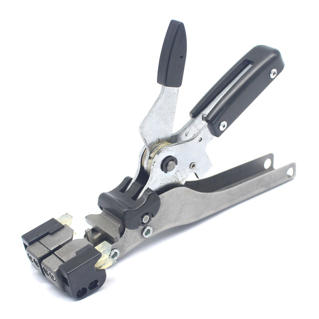 Blue Picabond Connectors Series Amp Vs-3 Hand Crimping Tool