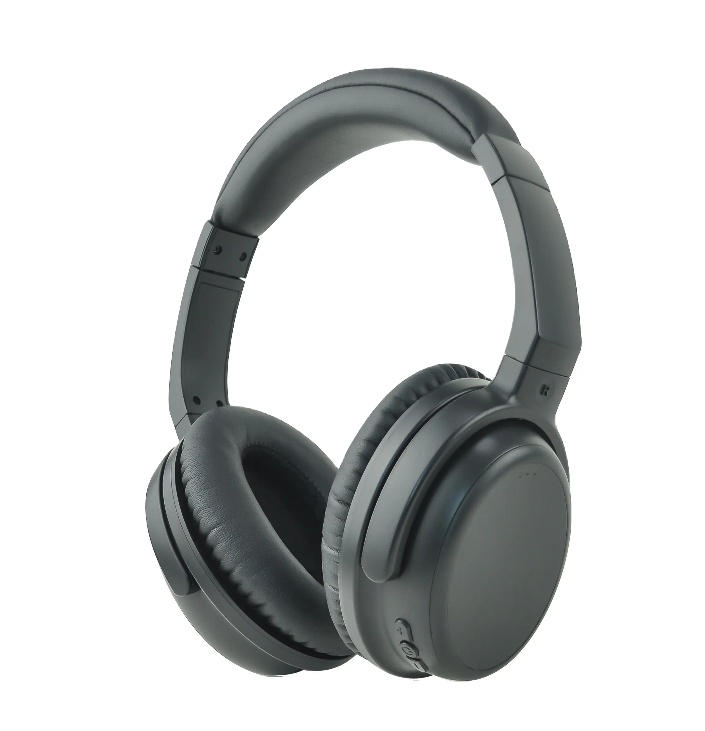 BT80 Wireless Bluetooth On-Ear Headphones with 20 hours Long Battery Life - Black