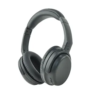 BT80 Drahtlose Bluetooth Auf-Ohr Kopfhörer mit 20 stunden Lange Batterie Lebensdauer-Schwarz