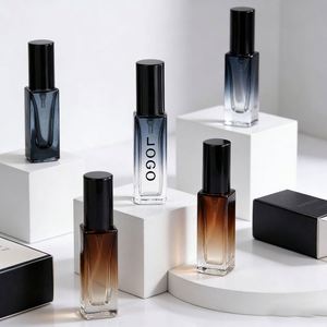 Flacons de parfum en verre dégradé mat 10 ml personnalisés à faible MOQ, noirs, blancs, caramel, givrés, atomiseurs portables pour marques de beauté - Product Image 4