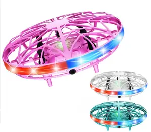 Anti-Collision Vliegende Bal Ufo Speelgoed Mini Drone Met Led Light Hand Inductie Sensor Suspension Rc Vliegtuigen Speelgoed Gift amazon Hot