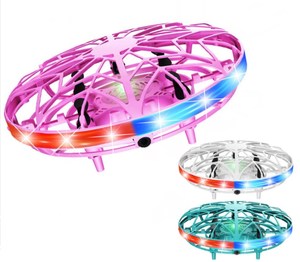 Juguete de Bola <span class=keywords><strong>Voladora</strong></span> Anticolisión, Mini Dron con Luz LED, Sensor de Inducción Manual, Suspensión, Juguete de Avión RC, Regalo - Product Image 1