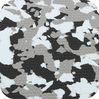 Komin hitam abu-abu putih Camo EVA busa Kayak Boat Decking