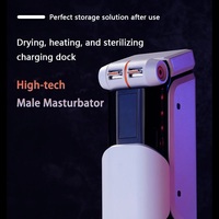 Einfach per Live-Telefon-App steuerbarer, interaktiver, teleskopischer und rotierender Masturbator für Männer mit 8 Frequenzen und 5 Vibrationsmodi – sicher