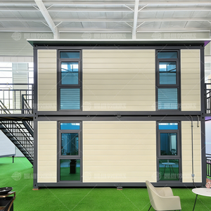 Maison conteneur extensible à deux étages, étanche, résistante au vent, structure en acier durable pour villa, appartement, <span class=keywords><strong>location</strong></span> et usage commercial - Product Image 5