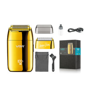 Vgr V-399 Miglior Rasoio Elettrico Professionale Portatile Ricaricabile a Doppia Lama a Lamina <span class=keywords><strong>per</strong></span> Uomo <span class=keywords><strong>per</strong></span> la Rasatura del Viso - Product Image 1