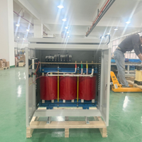 Transformateur de puissance triphasé à haute capacité avec surtension, bobinage en aluminium, 30 kVA/10 kW/500 kW