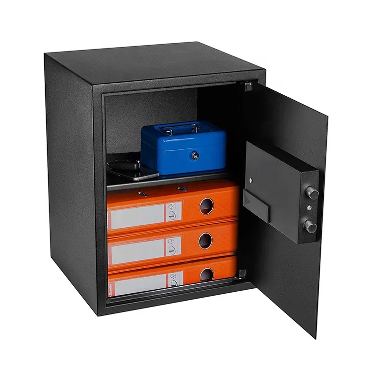 Safewell 50ET Black Digital Electronic Code Security Storage Safebox For Office