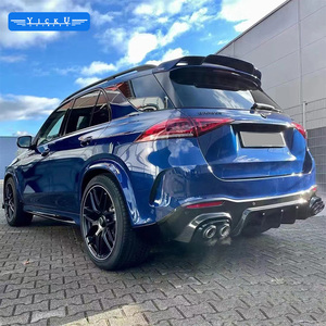 Brabu s Rocket 900 Style bodykit becquets à lèvre avant en fibre de carbone pour <span class=keywords><strong>Mercedes</strong></span> Benz GLE450 GLE53 GLE63 Coupé SUV - Product Image 6