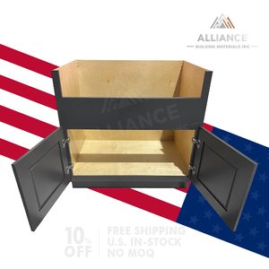 Fsb36 thiết kế hiện đại tạp dề phía trước bồn rửa cơ sở Tủ bền <span class=keywords><strong>Graphite</strong></span> Shaker trang trại tủ bếp cho mỹ Bồn Rửa Nhà Bếp - Product Image 1