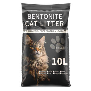 Hersteller Großhandel Bentonit Katzenstreu <span class=keywords><strong>Sand</strong></span> Staubfreie Kugelform 5L 10L 25L Bentonit Katzenstreu - Product Image 5
