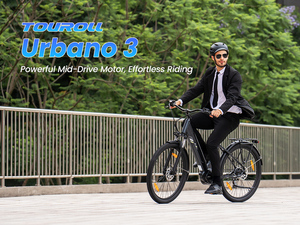 27.5นิ้ว36V 13AH Touroll Urbano 3 250W จักรยานไฟฟ้าขนาดกลาง - Product Image 5