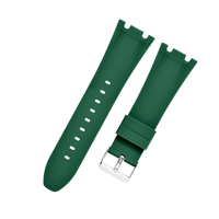 Bracelet de remplacement étanche OEM ODM en fluoroélastomère FKM de qualité supérieure, résistant à la chaleur, pour montre connectée et bracelet de montre de sport