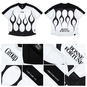 Camisetas Personalizadas Retro de Béisbol y Fútbol, Cuello en V, Hombros Caídos, Polo de Fútbol para Verano 24/25, Servicio OEM para Ropa de Fútbol - Product Image 5