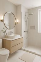 Lemari Kamar Mandi Pintar yang Dirancang untuk Kamar Mandi yang Terorganisir