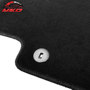 Tapis de sol pour Kia K5 Optima 21-25, 4 pièces, tapis antidérapants avant et arrière pour voiture, velours noir - Product Image 5