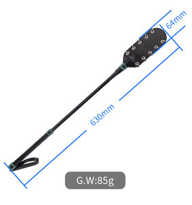 Llama Bore a Hole PU Leather BDSM Bondage Restricción Paddle para parejas - Product Image 6