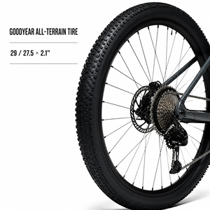 Bicicleta de Montaña con Cuadro de Carbono de 27.5/29 Pulgadas, 12 <span class=keywords><strong>Velocidades</strong></span>, Frenos de Disco Hidráulicos, Horquilla con Suspensión de Aire, Eje Pasante Boost, Bicicleta MTB para Adultos - Product Image 4