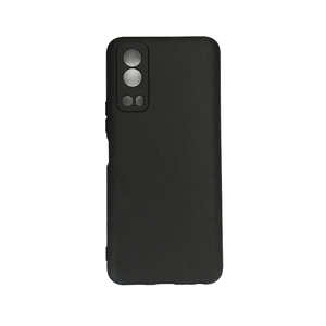 Durcase Trống Matte Mềm Frosted Armor Thiết Kế Chống Sốc <span class=keywords><strong>TPU</strong></span> Đen Cover Quay Lại Điện Thoại Di Động Trường Hợp Đối Với Vivo Y72 5G - Product Image 4