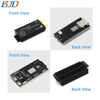 Adaptateur sans fil USB 2.0 Type-A vers NGFF M.2 Key-B avec 1 emplacement pour carte SIM, 2 antennes, étui de protection pour module modem 3G 4G LTE WWAN