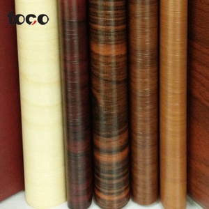 Pellicola Decorativa Autoadesiva in PVC Effetto Legno, <span class=keywords><strong>Carta</strong></span> da Parati Ignifuga per Mobili e <span class=keywords><strong>Porte</strong></span> di Hotel - Product Image 5