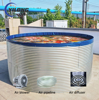 Générateur de bulles pour l'aération en pisciculture, réservoir commercial pour l'élevage de poissons