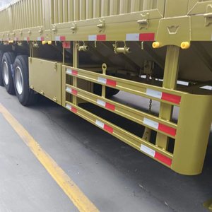 Semi-remorque à ridelles latérales de haute qualité pour le <span class=keywords><strong>transport</strong></span> de marchandises en vrac - Product Image 4