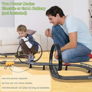 EPT 1:64 ولسن-لعبة كهربائية عالية السرعة فتحة سيارة سباق مجموعات مسار السباق ألعاب فتحة للبالغين - Product Image 4