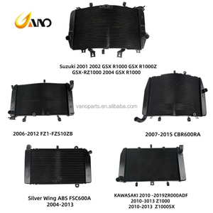 Système de refroidissement de moto à grande cylindrée WANOU ZR000ADF Z1000 <span class=keywords><strong>Z1000SX</strong></span>, dissipateur thermique, radiateur d'eau pour moto - Product Image 5