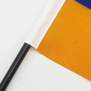 Wholesale New Trends Armenia <b>Flag</b> 14x21cm With Base for Office Table or Desk Decor - Product Image 2